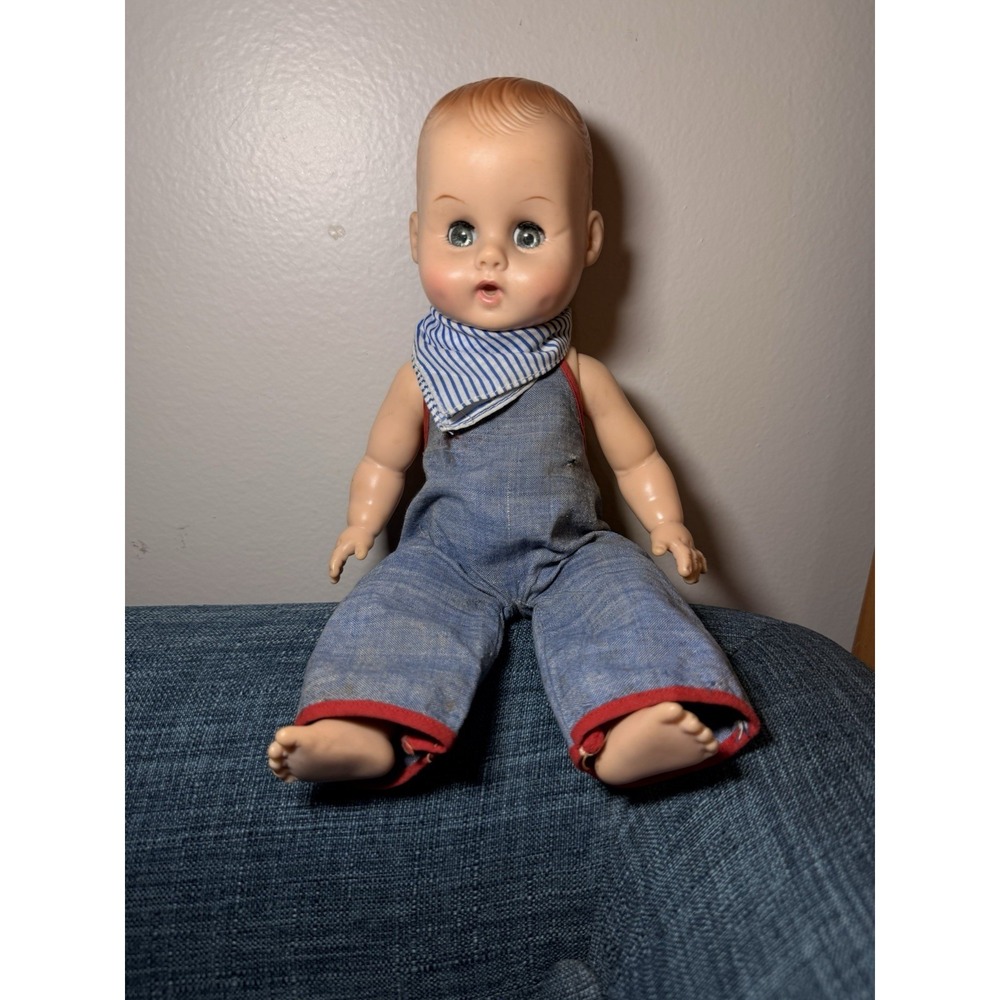 Vintage Ginny Baby Vogue Dolls Drink & Wet Sleep Eyes 1960s 11" Doll‎